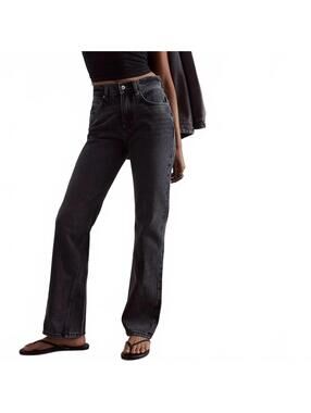 We The Free Xena Slim Straight Jeans Free People NWT Dark Night Size 25